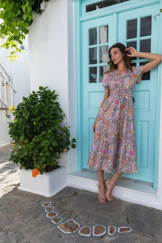 Kachel Womens Scarlett Maxi Dress