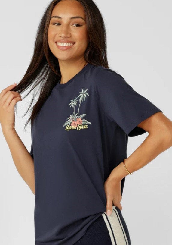 Load image into Gallery viewer, Lorna Jane Womens Palm Royale Relaxed T-Shirt
