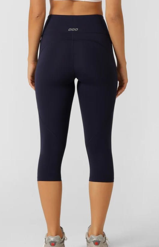 Lorna Jane Womens Amy Phone Pocket 3/4 Tech Leggings