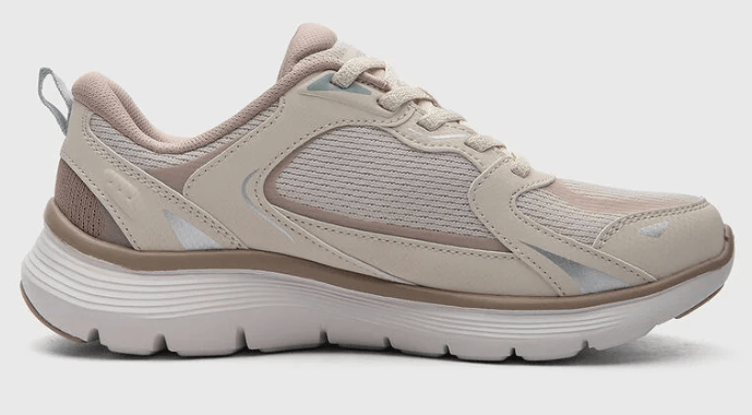 Load image into Gallery viewer, Skechers Womens Flex Appeal 5.0 Retro Rush Shoes - Natural Beige
