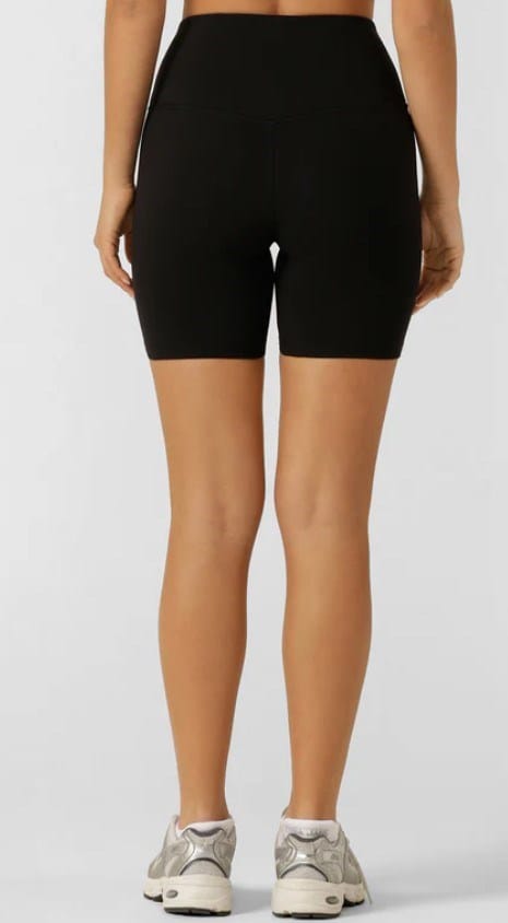 Load image into Gallery viewer, Lorna Jane Womens Lotus No Chafe Phone Pocket 16cm Bike Shorts
