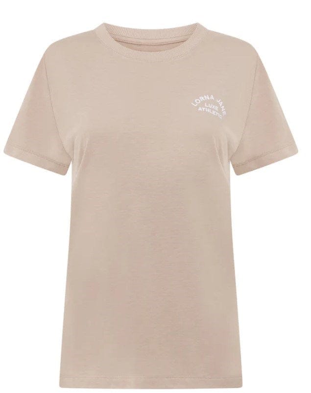 Load image into Gallery viewer, Lorna Jane Womens Lotus T-Shirt - Latte
