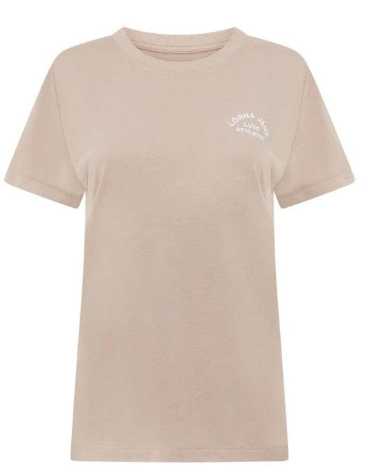 Lorna Jane Womens Lotus T-Shirt - Latte