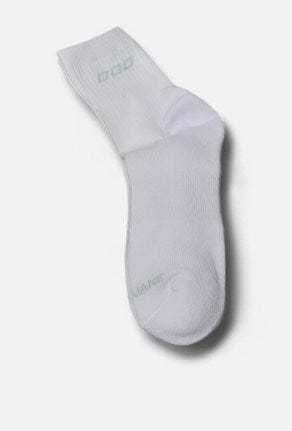 Lorna Jane Womens 2PK LJ Quarter Crew Socks