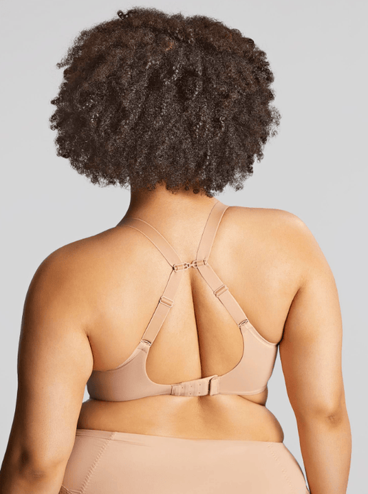 Sculptresse Womens Elegance Moulded Spacer Bra - Honey