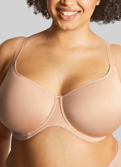 Sculptresse Womens Elegance Moulded Spacer Bra - Honey