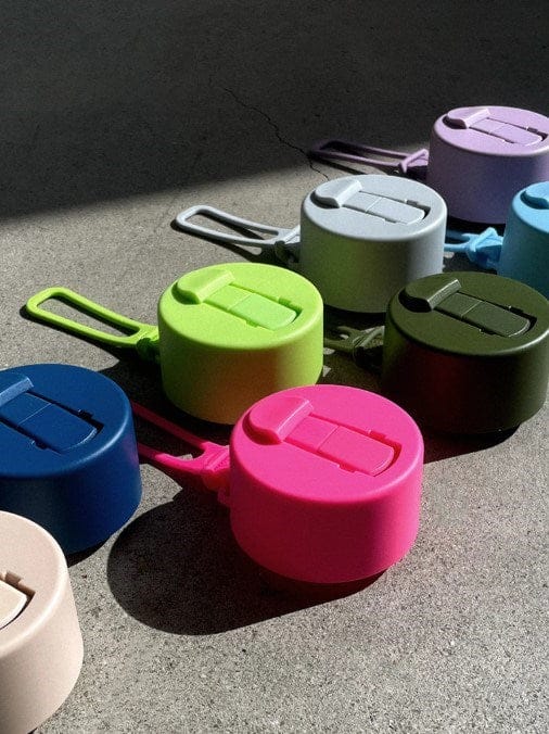 Frank Green Flip Straw Lid - Neon Pink