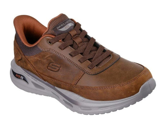 Skechers Mens Arch Fit Orvan - Moxley Slip-Ins Relaxed Fit Shoes