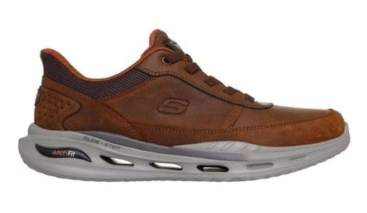 Skechers Mens Arch Fit Orvan - Moxley Slip-Ins Relaxed Fit Shoes