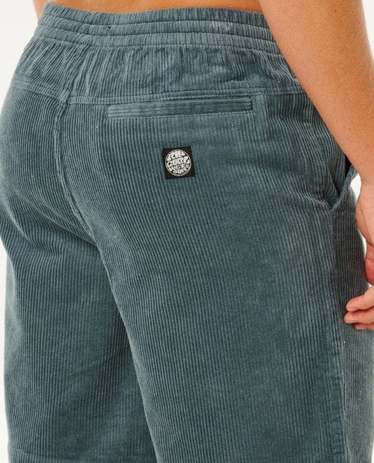 Rip Curl Mens Premium Surf Cord Volley Short - Pine Night