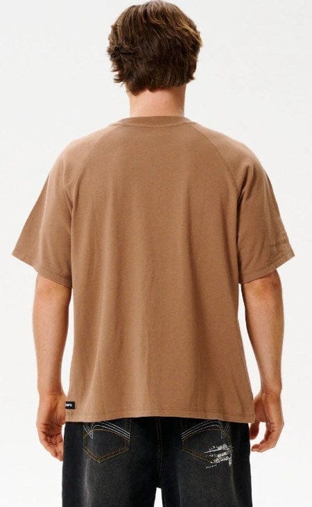 Load image into Gallery viewer, Rip Curl Mens Inner Visions Flogged Tee - Mocha
