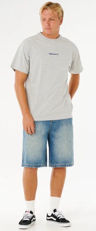 Load image into Gallery viewer, Rip Curl Mens Inner Visions Panel Loose Tee - Grey
