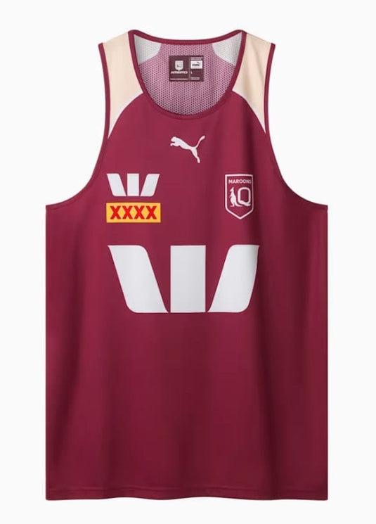 Puma Mens QLD Maroons 2026 Men's Training Singlet