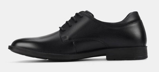 Clarks Mens Boston Full Grain Premium Leather Black Shoes