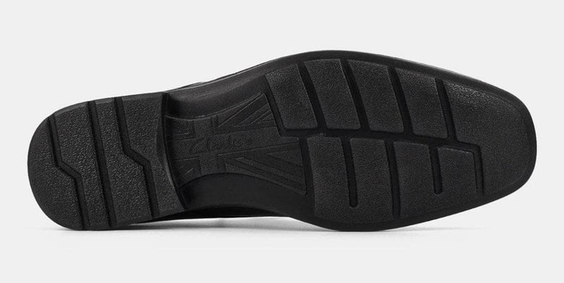 Load image into Gallery viewer, Clarks Mens Boston Full Grain Premium Leather Black Shoes
