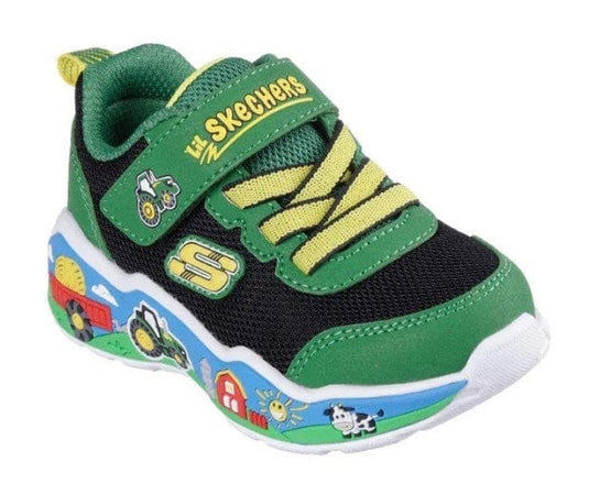 Skechers Toddlers John Deere Play Scene Shoes