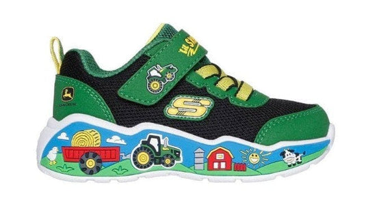 Skechers Toddlers John Deere Play Scene Shoes