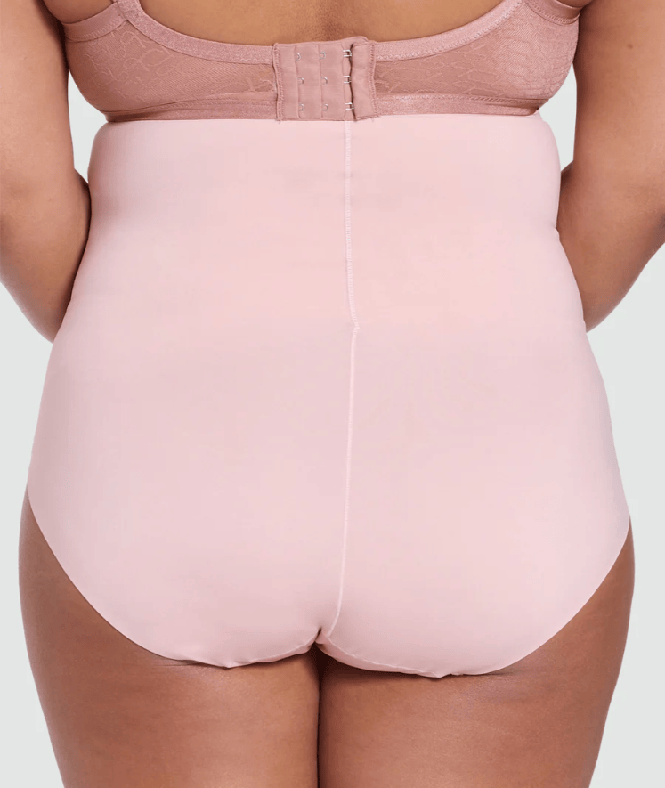 Load image into Gallery viewer, Hush Hush Womens Smooth N Sculpt Hi Waist Brief - Blush
