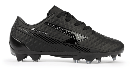 Sfida Kids Rizz Senior Wide Fit Football Boots Shoes - Black