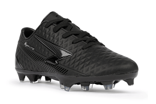 Sfida Kids Rizz Senior Wide Fit Football Boots Shoes - Black