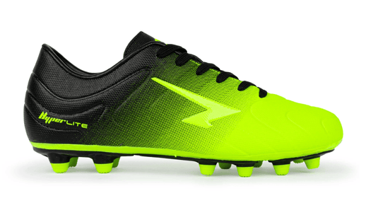 Sfida Kids Velocity Junior Football Boots Shoes - Lime/Black