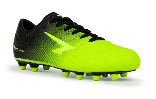 Sfida Kids Velocity Junior Football Boots Shoes - Lime/Black