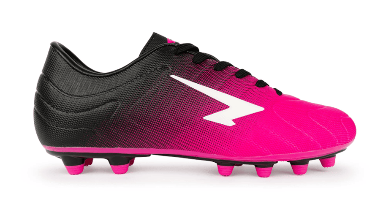 Load image into Gallery viewer, Sfida Kids Velocity Junior Football Boots Shoes - Fuchsia/Black
