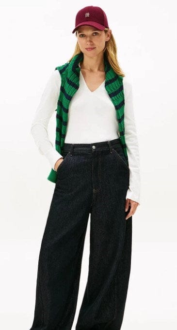 Load image into Gallery viewer, Tommy Hilfiger Womens Modern Open Polo
