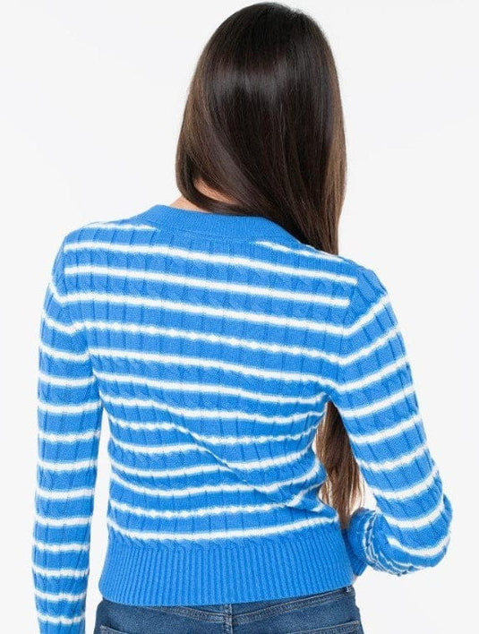 Tommy Hilfiger Womens Cable Knit Cew Neck Jumper