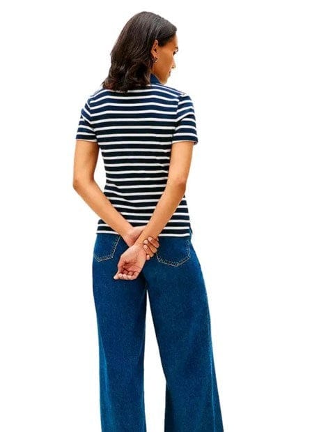 Load image into Gallery viewer, Tommy Hilfiger Womens 1985 Slim Short Sleeve Polo
