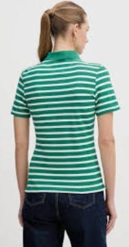 Tommy Hilfiger Womens 1985 Slim Polo Short Sleeve Polo