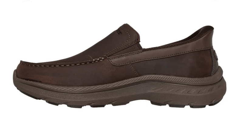 Load image into Gallery viewer, Skechers Mens Pollard Slip-In Shoes- Cocoa
