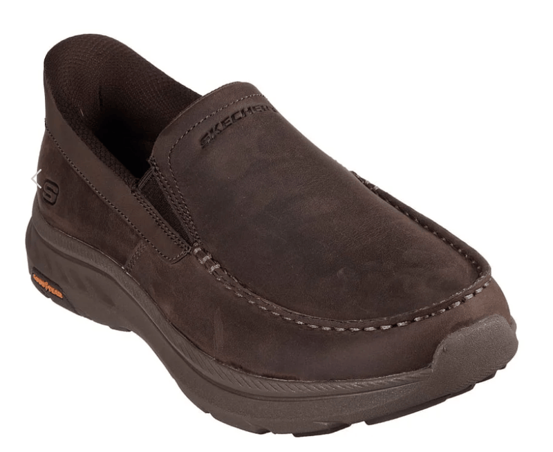 Load image into Gallery viewer, Skechers Mens Pollard Slip-In Shoes- Cocoa
