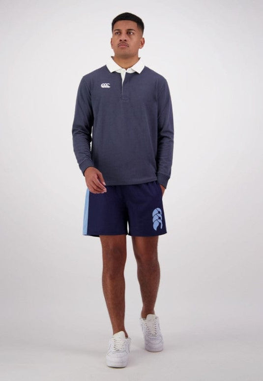 Canterbury Mens Solid Dye Long Sleeve Rugby