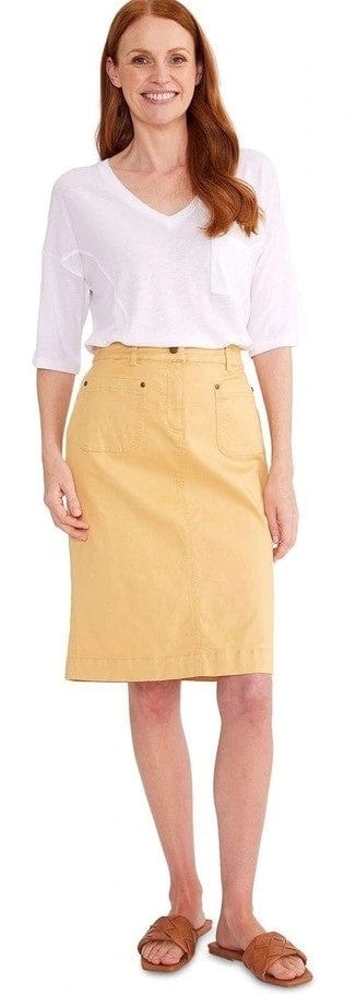 Load image into Gallery viewer, Yarra Trail Womens Washed Utility Skirt
