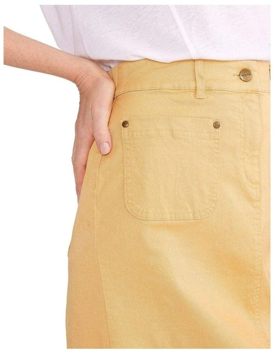 Yarra Trail Womens Washed Utility Skirt