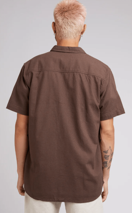 Load image into Gallery viewer, Silent Theory Mens Hemp Short Sleeve Shirt
