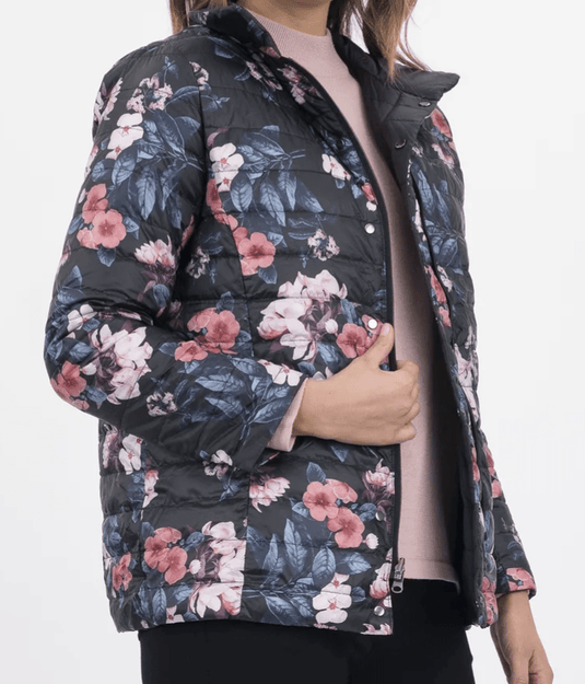 Renoma Womens Reversible Floral Jacket