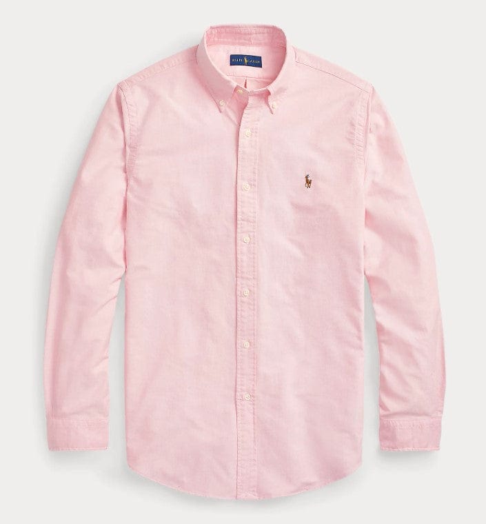 Load image into Gallery viewer, Ralph Lauren Mens Custom Fit Oxford Shirt - Pink
