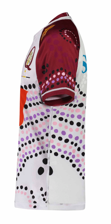 Load image into Gallery viewer, Canterbury QLD Reds Indigenous Jersey
