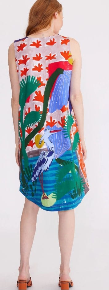 Load image into Gallery viewer, Yarra Trail Womens Crane Print Top
