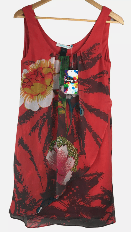 Load image into Gallery viewer, Desigual Women&#39;s Vest Shayck Sleeveless Dress
