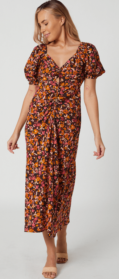 Minkpink Womens Sorrento Midi Dress