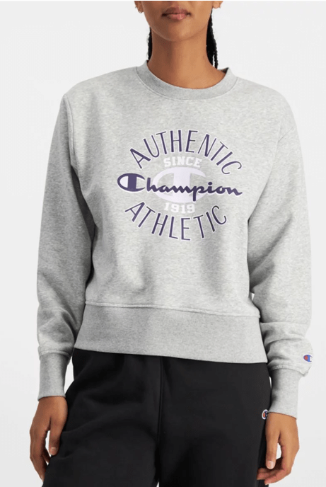 Champion Womens SPS Graphic Marle Crew