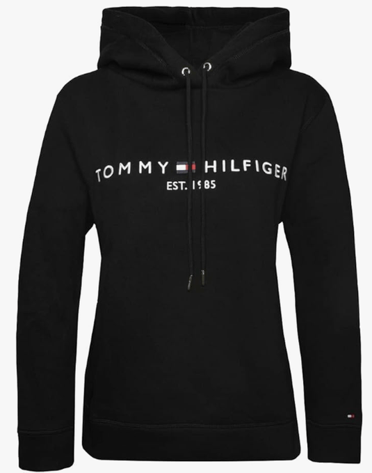 Tommy Hilfiger Womens Essential Drawstring Hoodie