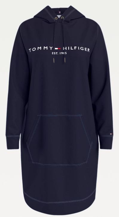 Tommy Hilfiger Womens Hoodie Dress