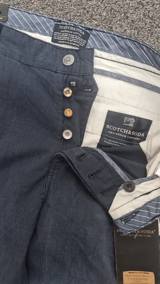 Scotch & Soda Mens Hand Crafted Quality Jean Pants