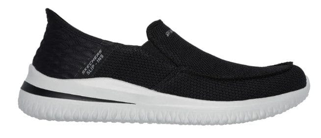 Load image into Gallery viewer, Skechers Mens Slip-Ins: Delson 3.0 - Cabrino / Vegan - Black Colour
