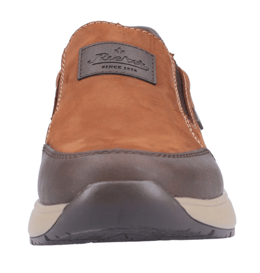 Rieker Mens Brown Slip On Shoe