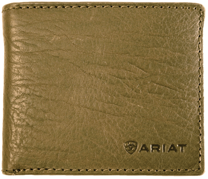 Ariat Bi-Fold Wallet - Dark Brown